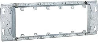 Hubbell-Raco 825 Gang Box Device Cover, 6 Gang, 3/4