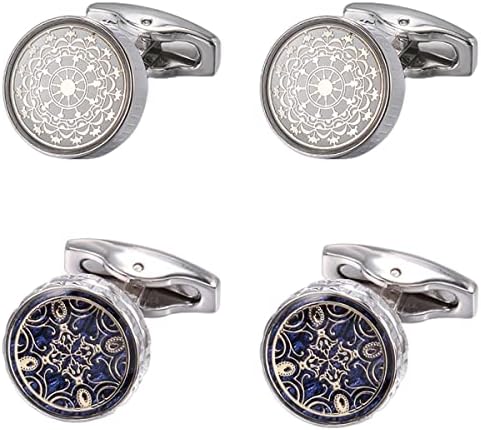 Mens Classic Cufflinks for Shirt Accessories