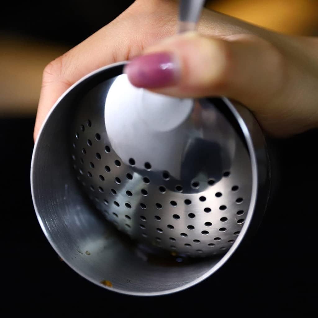 Cocktail Strainer Spoon Bar Strainer with Handle for Drink Homes Kitchen Bar