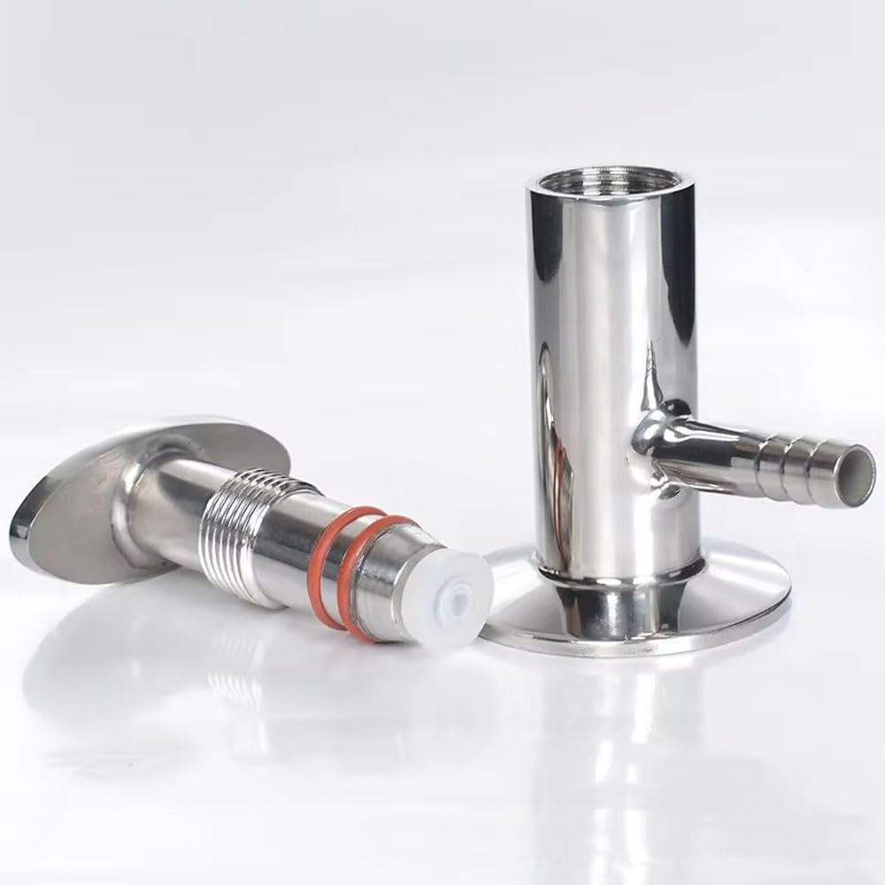 Tri-Clamp-Probenahmeventil Aus SUS 304, Silber