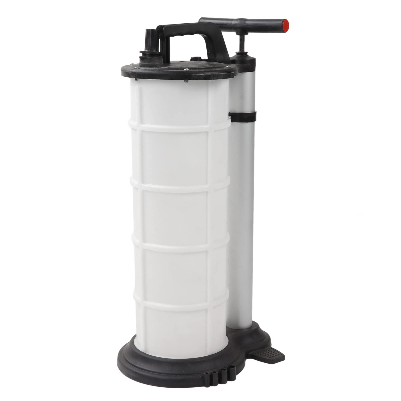 Fockety Cambiador de Aceite, 9L Capacidad Ergonímico Bomba Extractora de Fluidos A Prueba de Fugas Base Estable Extractor de Fluidos Al Vacío con Manguera