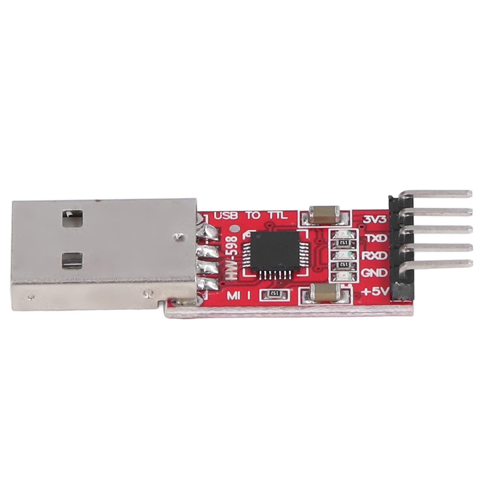 STC Downloader, Self Recovery Fuse PCB Reset Signal Output Transceiver Indicator Mini USB To TTL Module for Computer for Windows-image-32