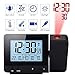 Queta Projection Alarm Clock, Digital Clock with Time, Temperature ...