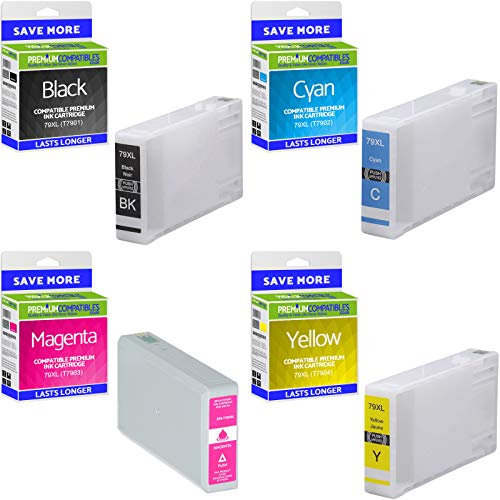 Compatible Epson 79xl Multipack High Capacity Ink Cartridges (t7901 / T7902 / T7903 / T7904) Tower Of Pisa
