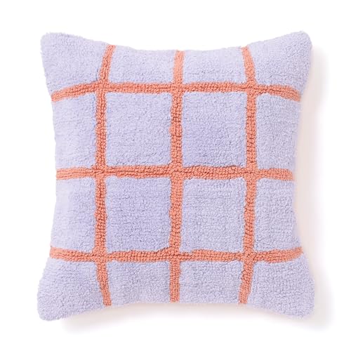 Francfranc �t�����t���� �^�t�g�`�F�b�N �N�b�V�����J�o�[ 45cm×45cm �p�[�v��×�I�����W�iA-027�j