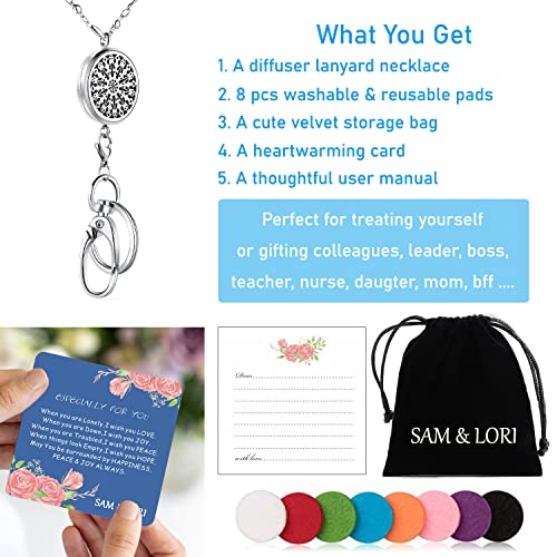 Teacher Lanyards For Id Badges And Keys Women Cute Lanyard Employee Appreciation Gifts Keychain Badge Holder Necklace Pretty Gift Nurse Personalized Fancy Retractable Lanyards Strong Stainless Steel #TOP5