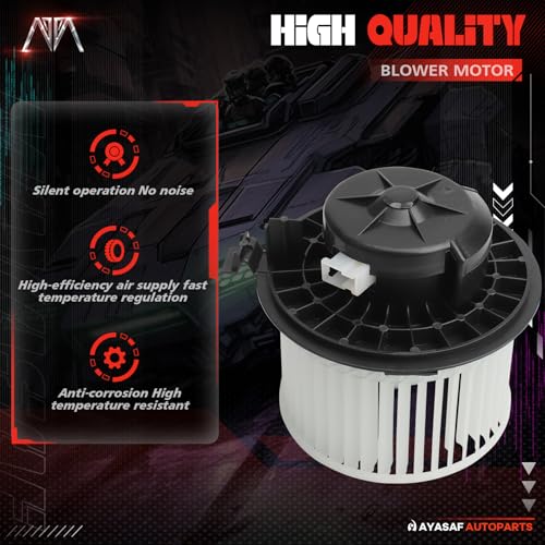 Image of 700287 HVAC Blower Motor Assembly w /Fan Fit for Nissan Versa 2007 2008 2009 2010 2011 2012 AC Blower Motor