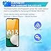 BESJMYT for Samsung Galaxy A13 Power Button and Fingerprint Sensor Flex Cable Replacement Flex Cable Side Power On/Off Switch Control Button Connector Repair Parts SM-A135U SM-A135U1 (White)