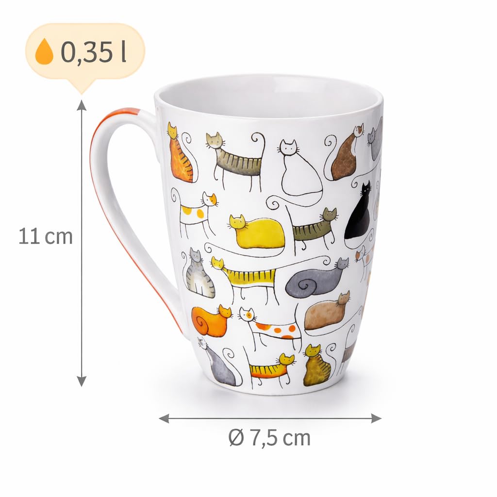 2 gobelets Dodo – Tasse à thé – Mug – Motif chats