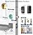 Veise Smart Locks for Front Door, Matte Black