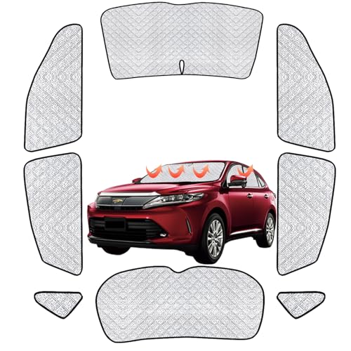 ハリアー60系　サンシェード　リアセット Amazon | ハリアー60系 ハイブリッド カーテン サンシェード 車