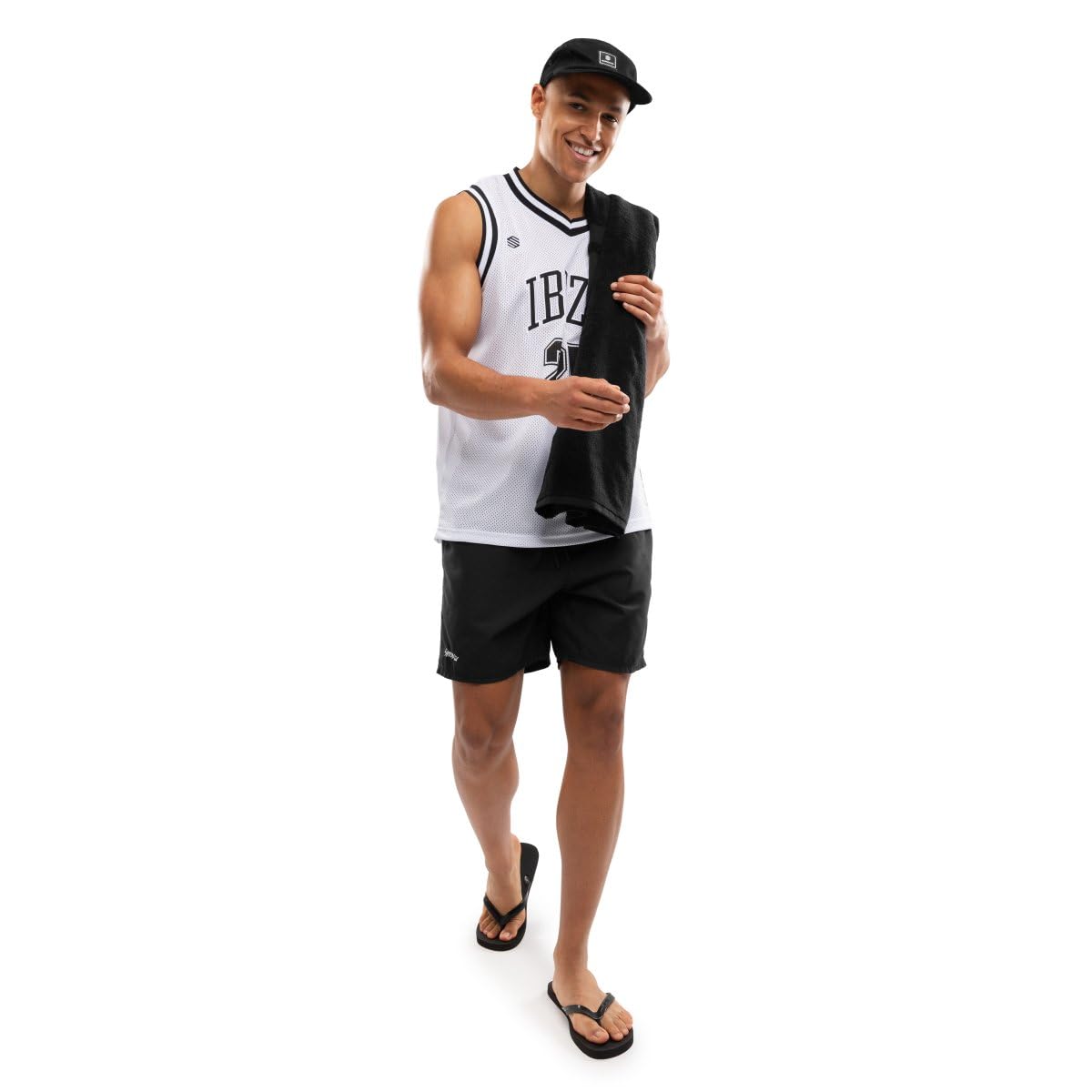 SIROKO Camiseta Baloncesto Ibiza Lifestyle IBZ Pedrera White Blanco