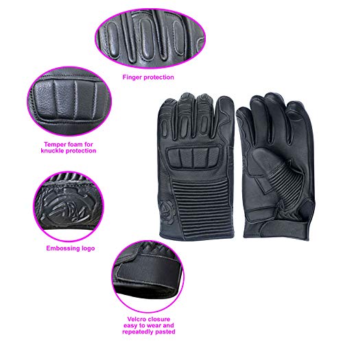 Gants moto ADM Deer Skin 9018 tactiles pour protéger vos mains