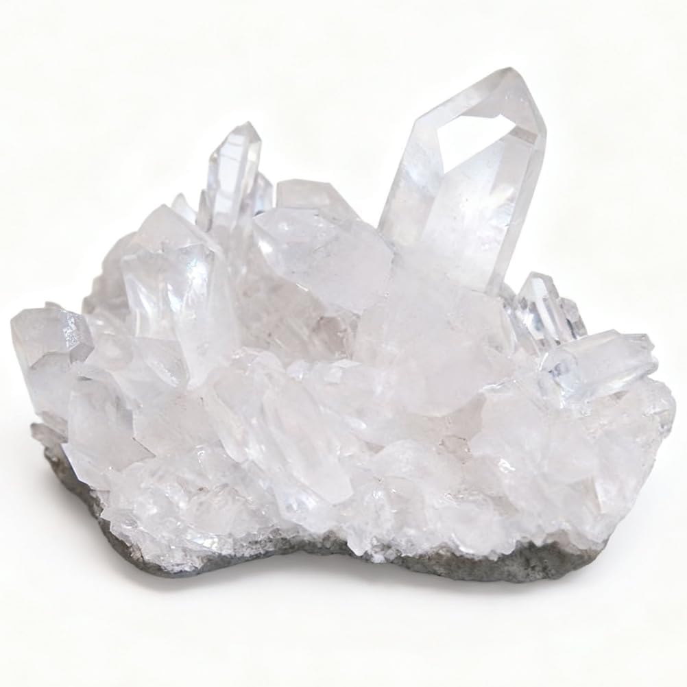 Clear Quartz Crystal Raw Clear Quartz Stone, White Raw Crystal Rock Rough Gemstone for Stone Lovers Beginners Collectors for Gemstone Home Decor,1000g