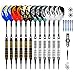 one80 professional perfection Dartpfeile, Dartpfeile mit Kunststoffspitze, 18 Gramm Profi Softdarts 12 Stück Soft Darts Pfeile Set (A-Classic)