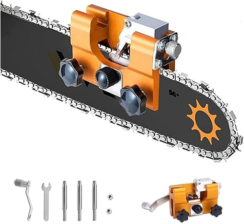 Moldeador de cadena para motosierra, afilador de cadena para motosierras, kit de afilador de hoja de sierra de cadena, afilado de motosierra, para