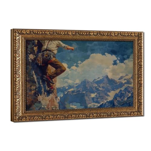 Toile de montagne extrême pour créer une ambiance évasion dans le salon