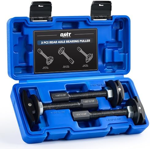 Orion Motor Tech Rear Axle Bearing Puller Tool Set, Rear Axle Bearing Remover Set, Rear Axle Bearing Removal Tool Kit with 3 Sizes 1 to 1-7/8, 1-5/16 to 2-3/8, & 1-3/8 to 2-7/8