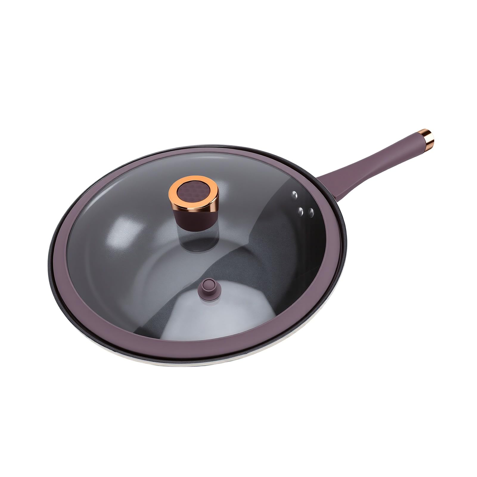 Padella Antiaderente con Coperchio a Micropressione 32cm