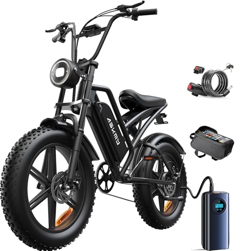 Askmy Electric Bike Fat Tire, 20" 4.0" 750W Continuous /