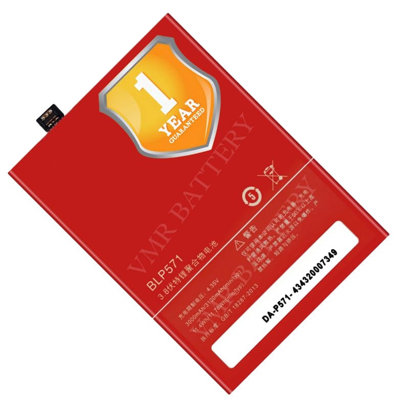 Image of Original BLP571 Battery Compatible for OnePlus 1 | OnePlus One (A0001) - (3100mAh) - 1 Year Warranty K7