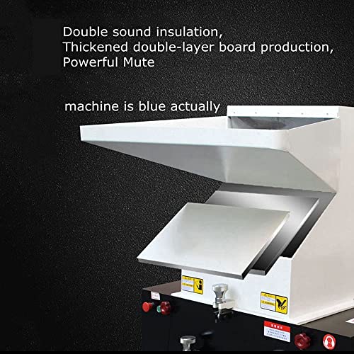HayWHNKN Plastic Shredder 7.5KW Plastic Crusher Disintegrator Machine Electric Chipper Granulator Plastic Bottle Cardboard Grinder Mill Rubber Wood Crusher 220V (No.400 7.5KW) - Thumbnail 4
