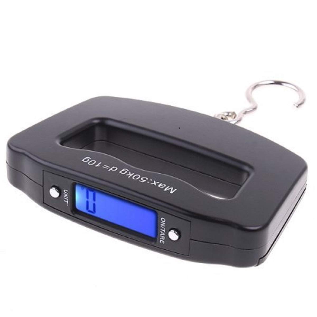 HUTU Luggage Weight Scale, Digital Heavy Duty Portable, 50KG (Black)