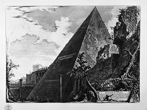 Tableaux Graffiti Art Mural Piramide poster impression déco salon moderne 60x90cm