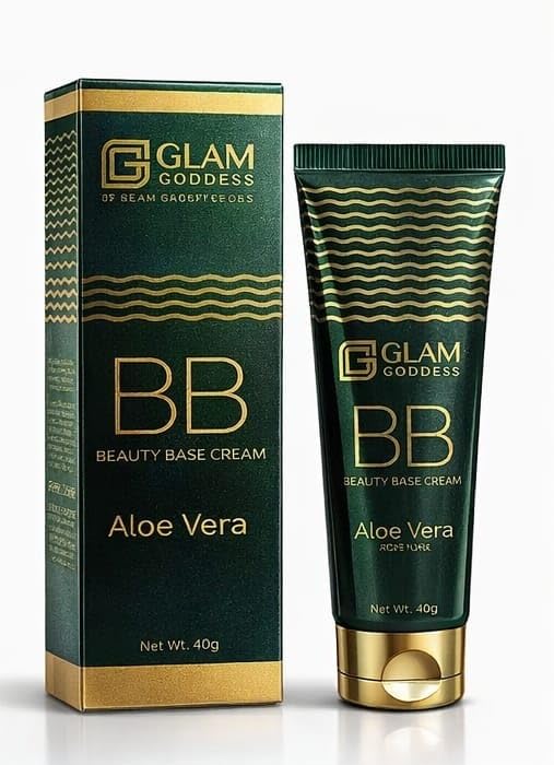 BB Cream with Aloe Vera Lightweight Base Makeup Natural Coverage Hydrating Smooth Finish For All Skin Types -BB Cream-picture-42