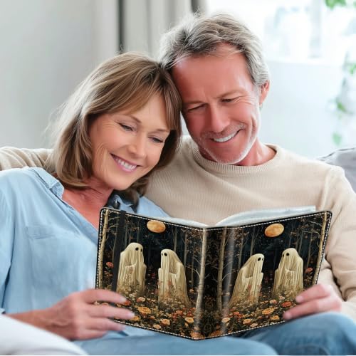 Image of Photo Album 4x6 120 Photos with Strong Elastic Band, Ghosts Moon Forest