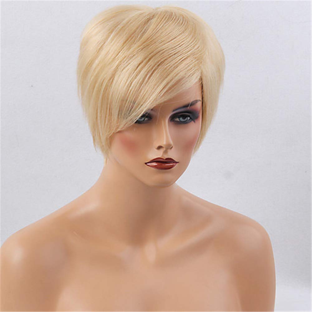KULTFAKTOR Zombie-Kurzhaarperücke Blond – Perfekt Für Halloween & Kostümpartys