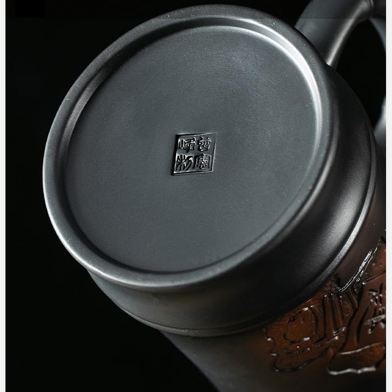 GSOUL Kungfu Tea cup Ceramic Tea Cup Water Separation Wabi-sabi Home Personal Use Drinking Office Cups Small Tea Cups