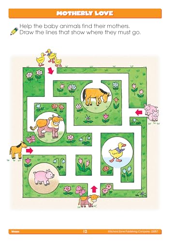 School Zone 02057 Mazes Workbook - 32 Pages thumb #3