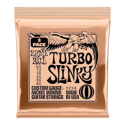 Turbo Slinky Nckl Wnd Elec Gtr Strings 3 Pk 9.5 46