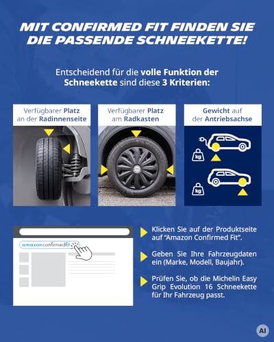 MICHELIN Schneekette Easy Grip Evolution 15 – Ansicht 4