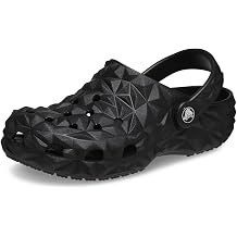 Crocs Unisex Classic Geometric Clog Bubble Slide Sandals