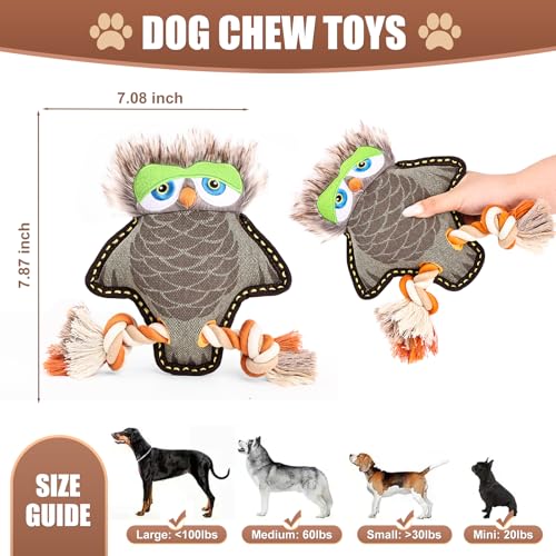 Juguetes mordibles y sonoros para perros duros miniatura 2