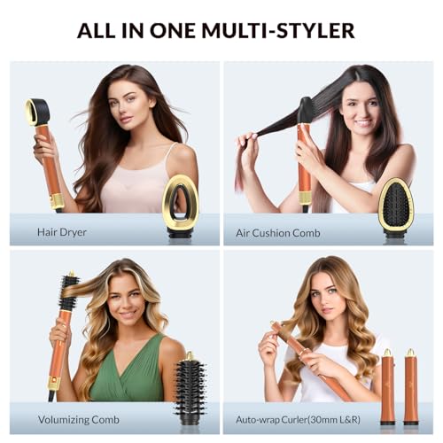 5-in-1 Ionic Air Styler with Auto-Wrap Barrels — view 2