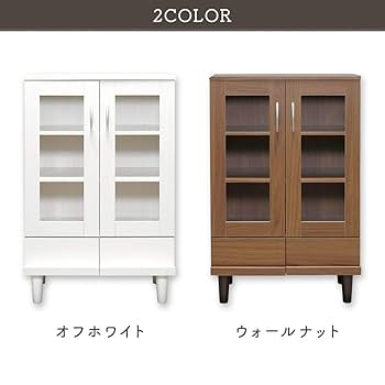 食器棚 一人暮らし ミニ スリム 木目調 引出し付き 可動棚幅60×奥行42.3 Amazon｜食器棚 一人暮らし ミニ スリム 木目調 引出し付き 可動