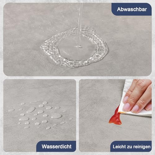 Banchif Platzsets abwaschbar Tischsets Untersetzer Platzdeckchen 4er Set – Ansicht 4