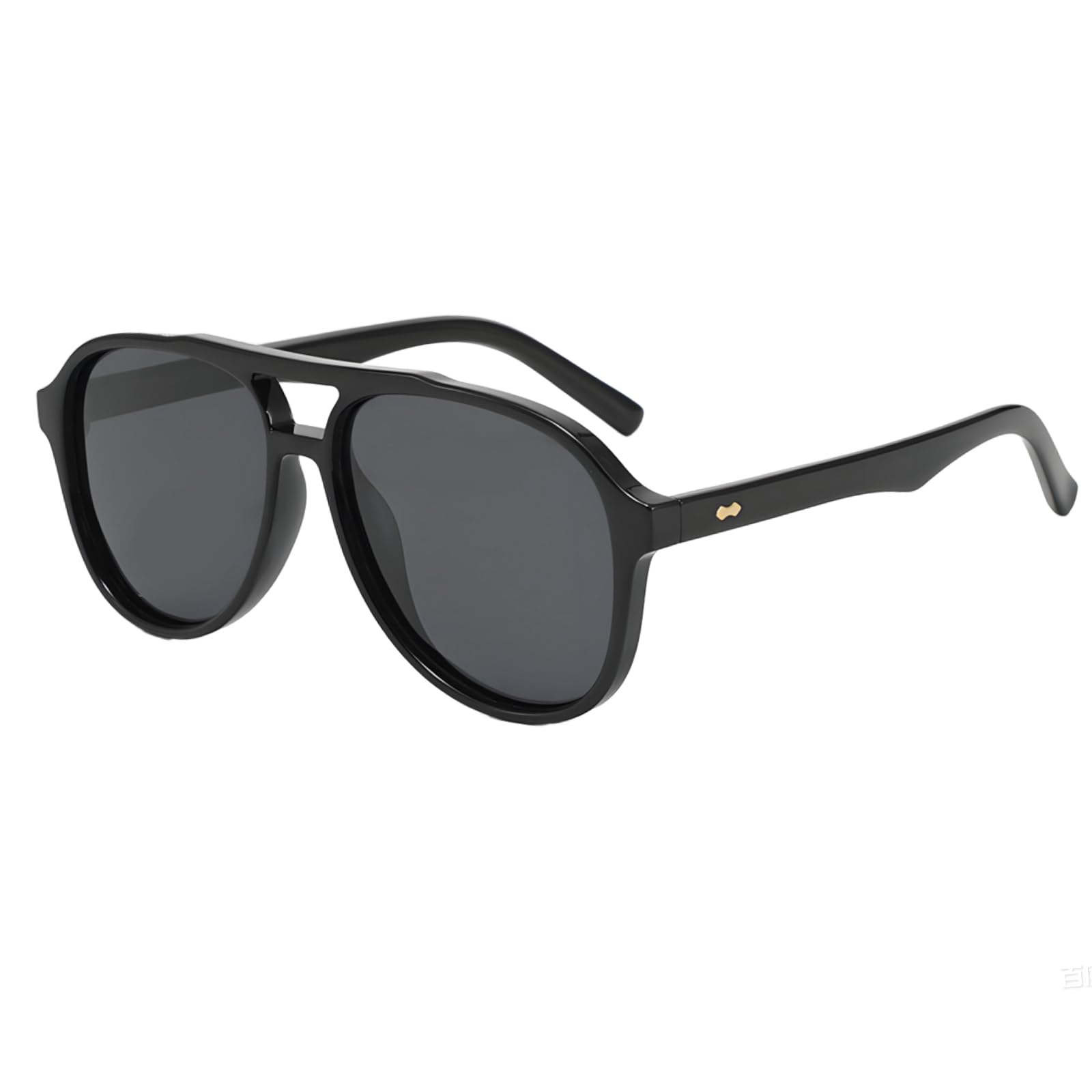 karsaer Unisex Polarized Aviator Sunglasses, Modern Double Bridge, Anti-Reflective Lenses For Men and Women E1418-picture-28