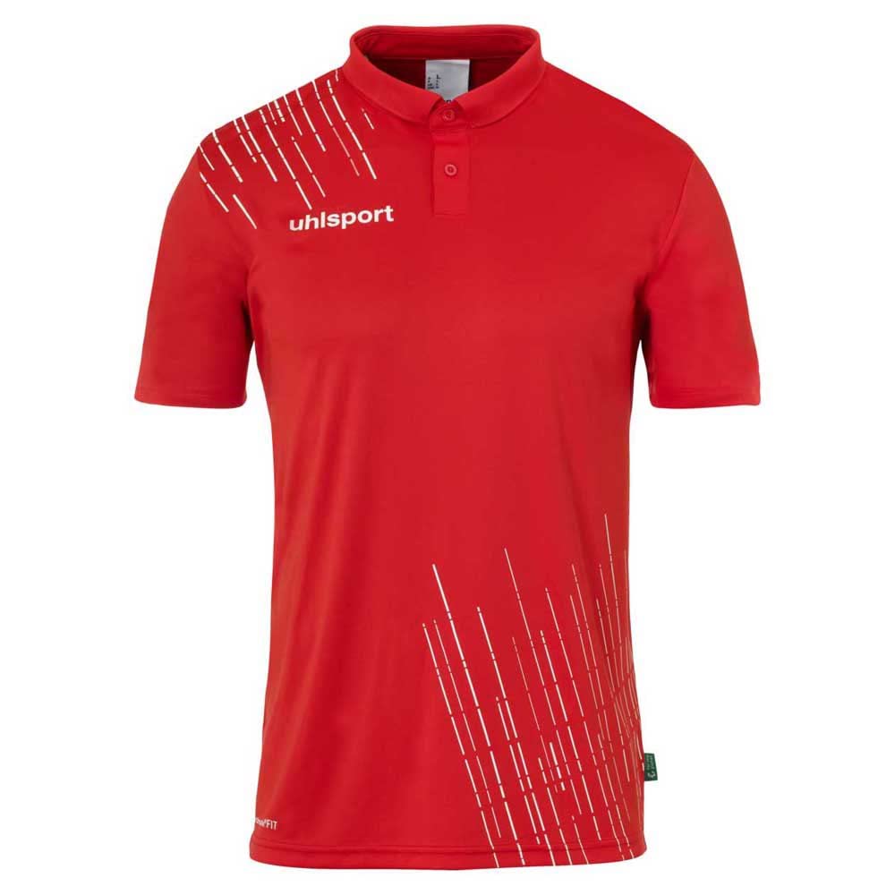 uhlsport Boys Sports Polo, red/White, 140