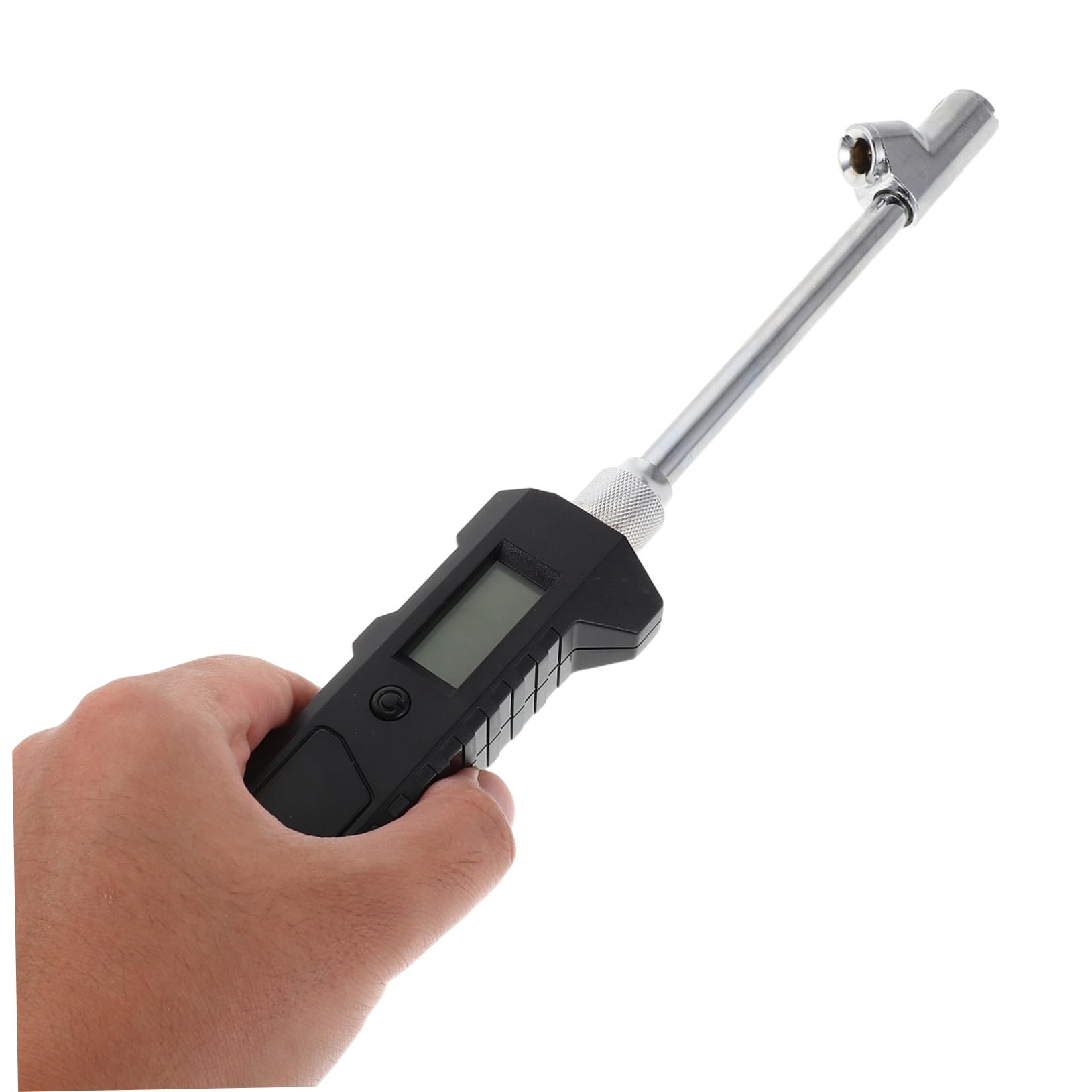 Gatuida Manomètre Numérique Double Tête pour Pneus Affichage LCD Rétroéclairé Mesure Précise Pression Air pour Voitures Camions et Camping-cars Portable et Facile à Utiliser