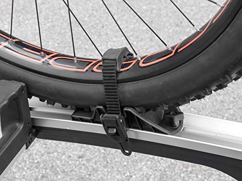 EUFAB Radstopper für breite Reifen bis 3,25 Zoll, 2-TLG. für Fahrradträger