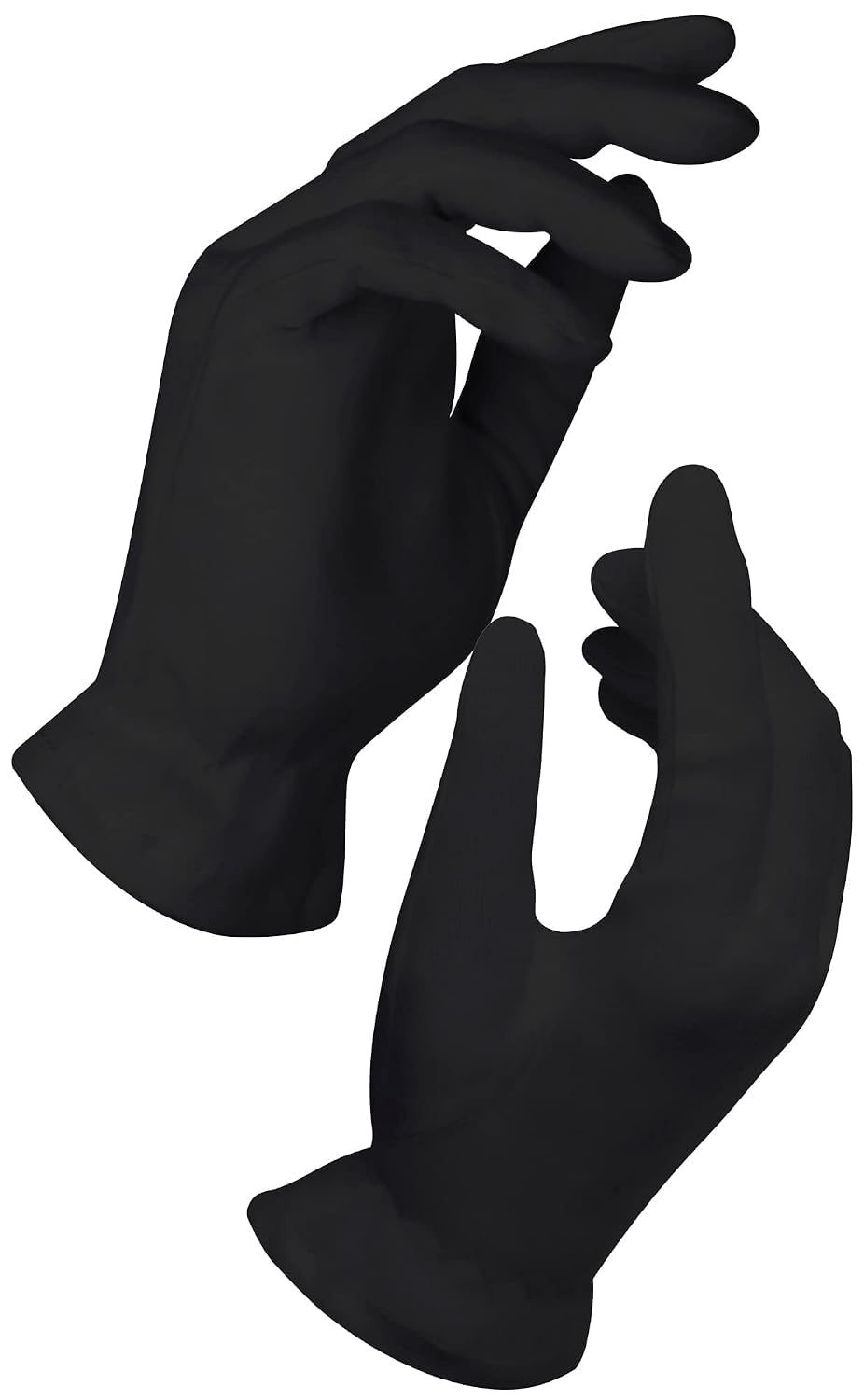 DMAYA Moisturizing Eczema Cotton Gloves, 2 Pairs Black Cotton Gloves for Dry Hands, SPA Lotion Gloves Cosmetic Gloves,Dry Sensitive Irritated Skin Spa Therapy Secure Wristband| One Size Fits Most-image-26