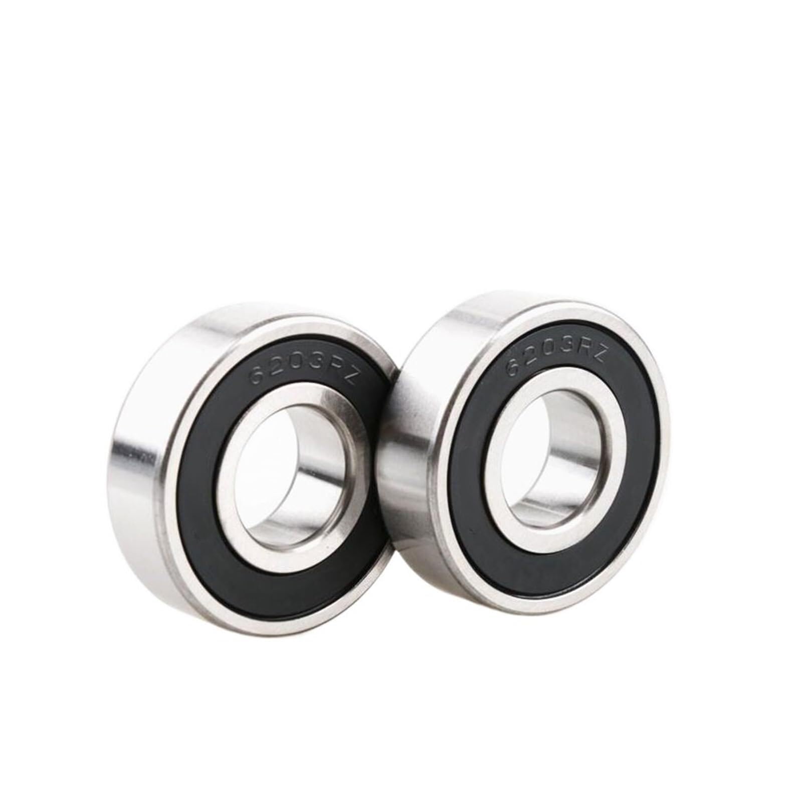 Bouclier de joint bimétallique, Micro roulements à gorge profonde, 5/10 pièces S6201-2RS 12x32x10mm, billes en acier inoxydable ABEC-3