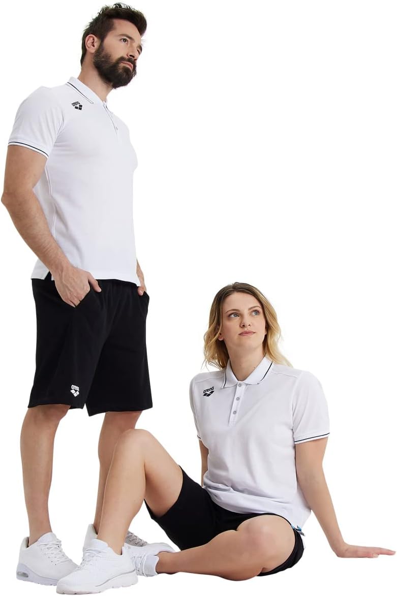 Arena Unisex Adult Arena Team Unisex Solid Cotton Polo Shirt