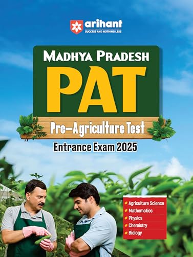Image of (Old Edition) Arihant Study Guide for Madhya Pradesh PAT (Pre-Agriculture Test) Entrance Exam 2025 | As per the latest revised syllabus and exam pattern