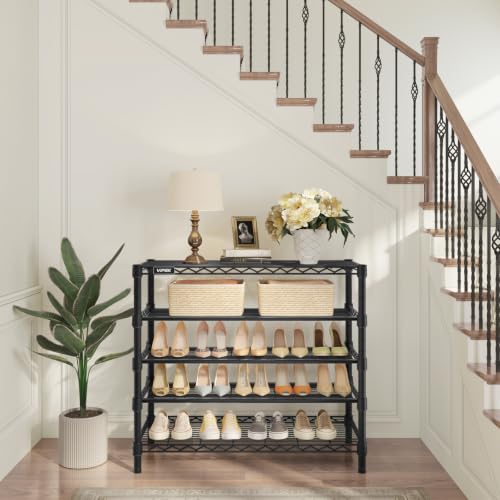 Image of VIPEK S1 Plus 5-Tier Shoe Rack, Extra Wide Heavy Duty Shoe Storage Shelf