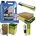 Produktbild QR-PARTS 69379650 Filter Set Inspektionspaket 5 Liter Motoröl Longtime High Tech 5W-30 MANN-FILTER Innenraumfilter Kraftstofffilter Luftfilter Ölfilter